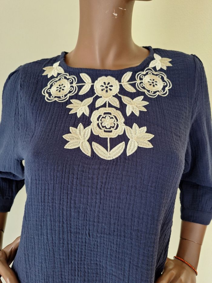 Blouse en coton taille XL marque Suzzy & Milly - photo numéro 2