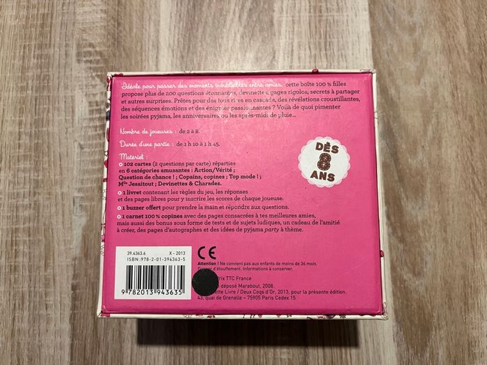 Boîte à questions 100% fille - photo numéro 2