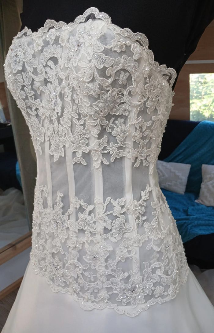 robe de mariée taille 38/40/42 - photo numéro 6