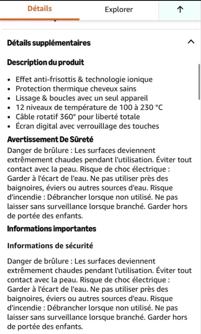 Lisseur Oryzom FlowPro - photo numéro 2