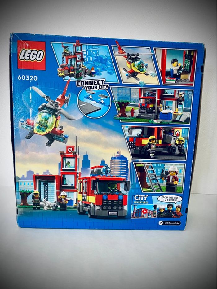 LEGO City 60320 - La Caserne des Pompiers - Neuf et Scellé - photo numéro 5