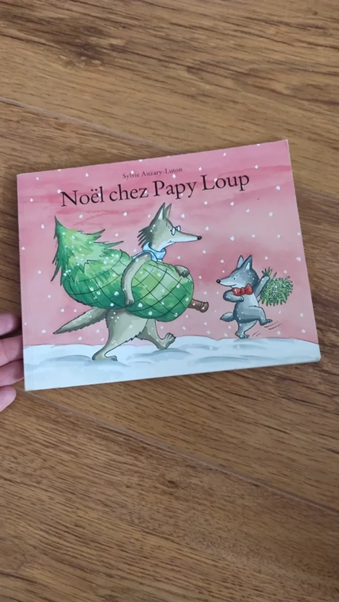 Livre Noël chez Papy loup
