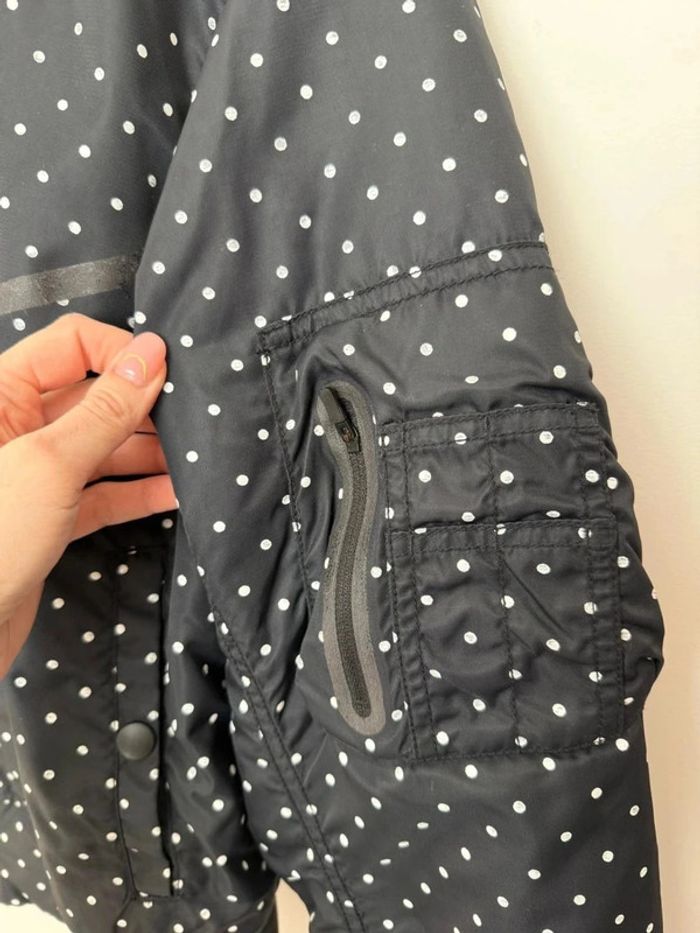 Veste Nike bomber matelassée bien chaude à pois taille S comme neuve - photo numéro 5