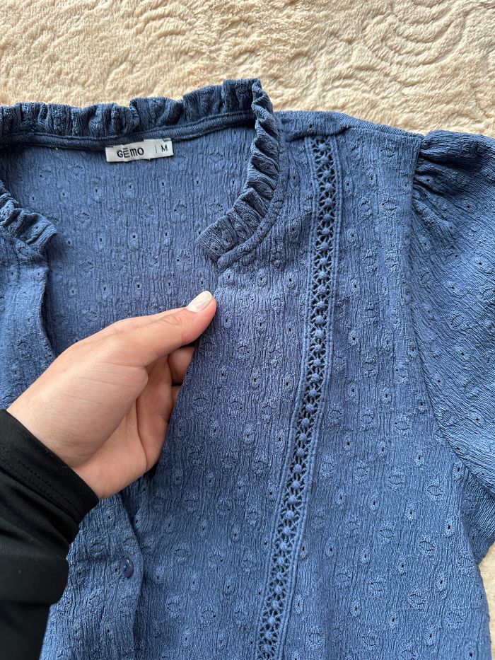 Cardigan bleu - photo numéro 7