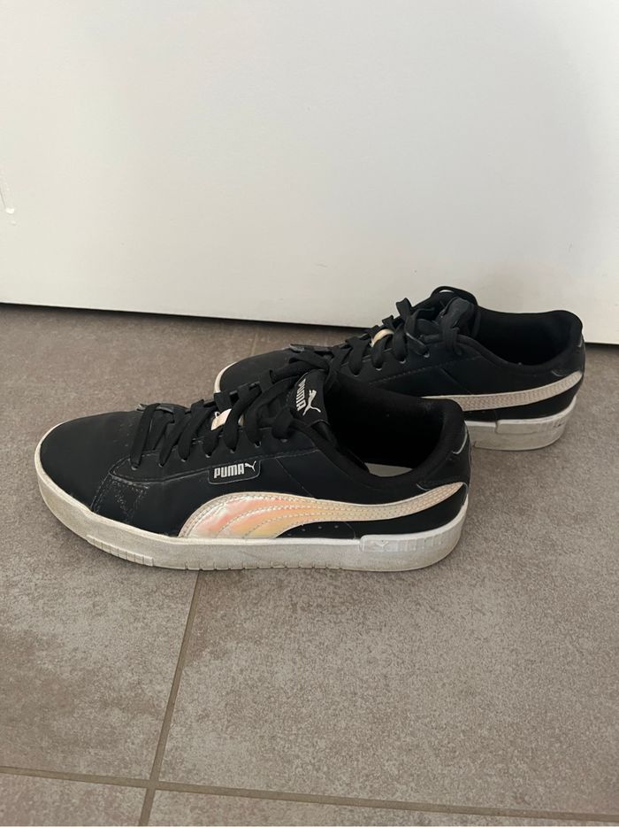Chaussures puma noire sneakers 37 - photo numéro 2