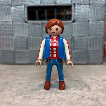 Personnage figurine femme playmobil