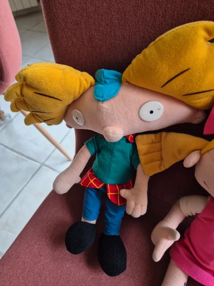 Peluche Vintage HEY arnold - photo numéro 3