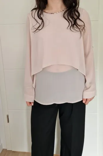 Blouse avec sequins