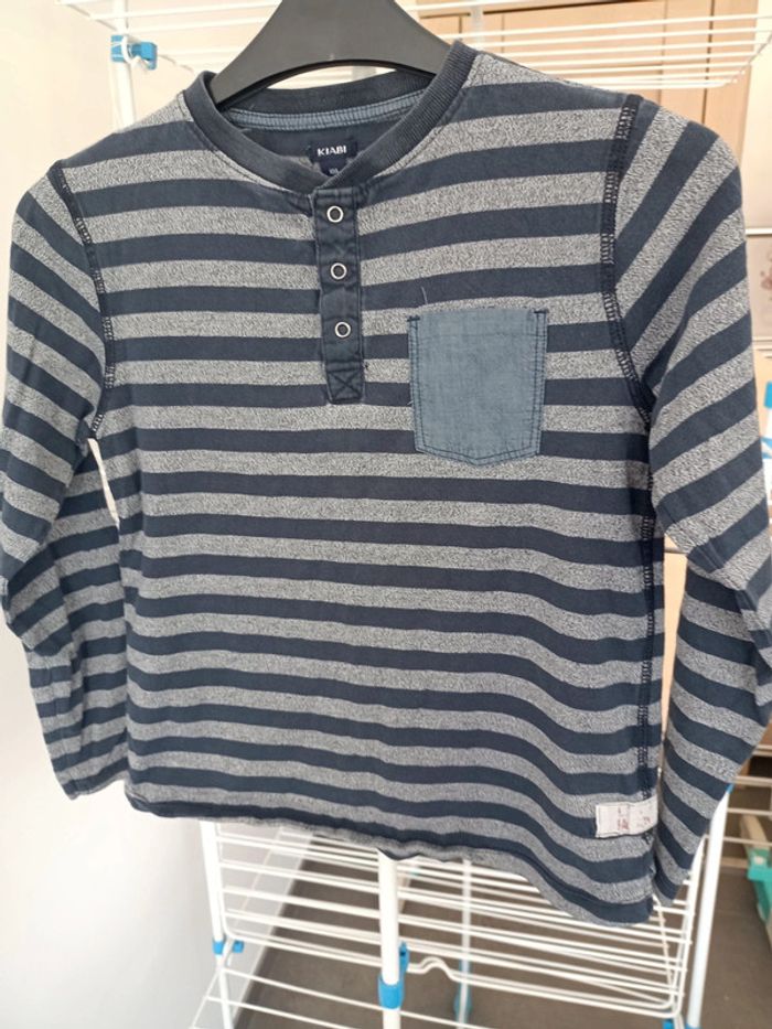 Tee-shirt manches longues Kiabi 10 ans