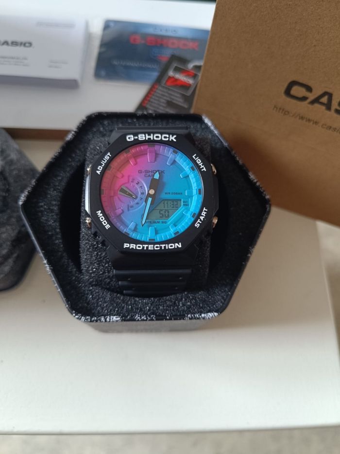 G-Shock Casio montre Noir Multicolore Neuve