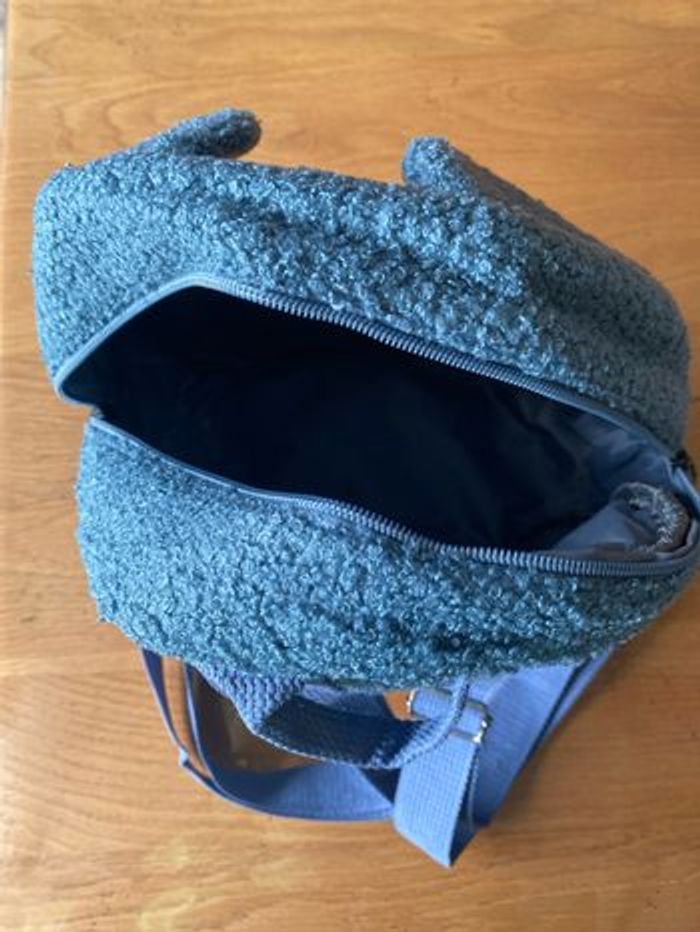 Sac a dos personnalisé pour enfant ourson beige - photo numéro 2
