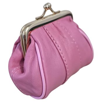 Petit porte-monnaie fermeture pression - Rose