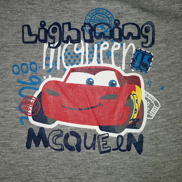 t-shirt bébé 6 mois cars disney gris - photo numéro 2