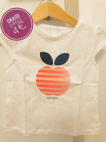 Tee-shirt Okaidi en 2ans