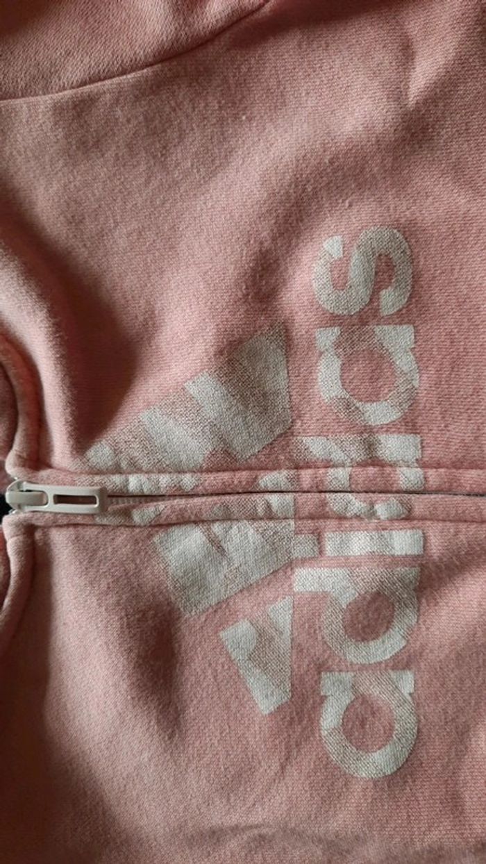 Veste adidas a capuche et zip - photo numéro 5