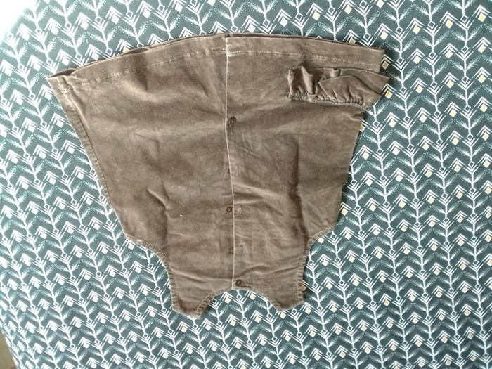 Robe velours marron de absorba 6 mois - photo numéro 2