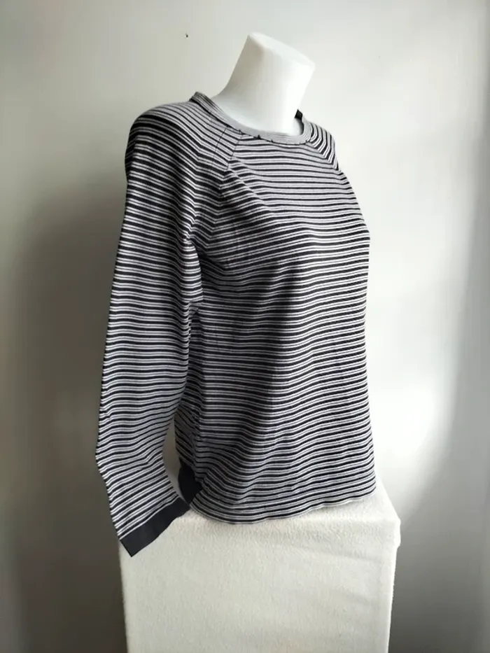Pull Femmes Style Marinière - Tommy Hilfiger - Taille XL - photo numéro 3