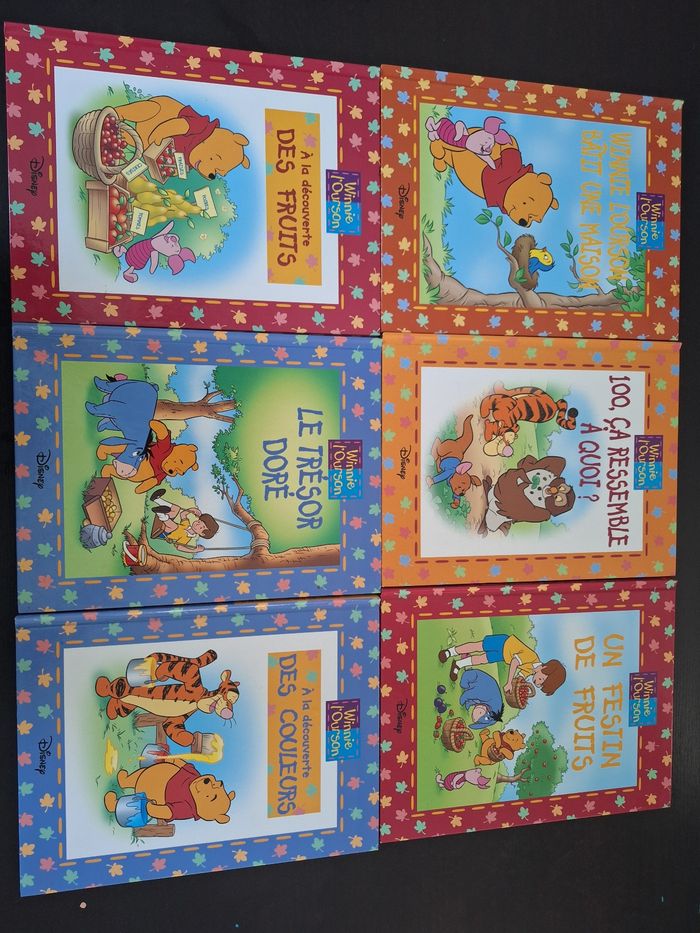 Livres winnie l ourson lot