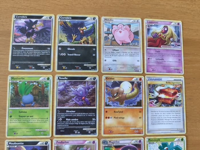 Lot 20 cartes Pokémon vintage HeartGold SoulSilver HGSS Indomptable Déchaînement - photo numéro 3