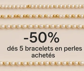 Bracelet perles de rocaille – tendance bohème chic