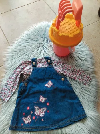🎂 ensemble fille 12 mois robe et haut