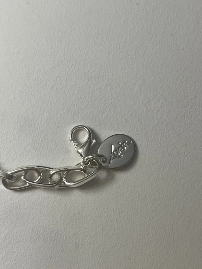 Collier chaîne argenté - photo numéro 3