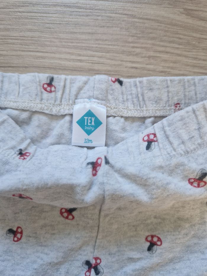Lot de 4 leggings bébé fille 12 mois - photo numéro 5