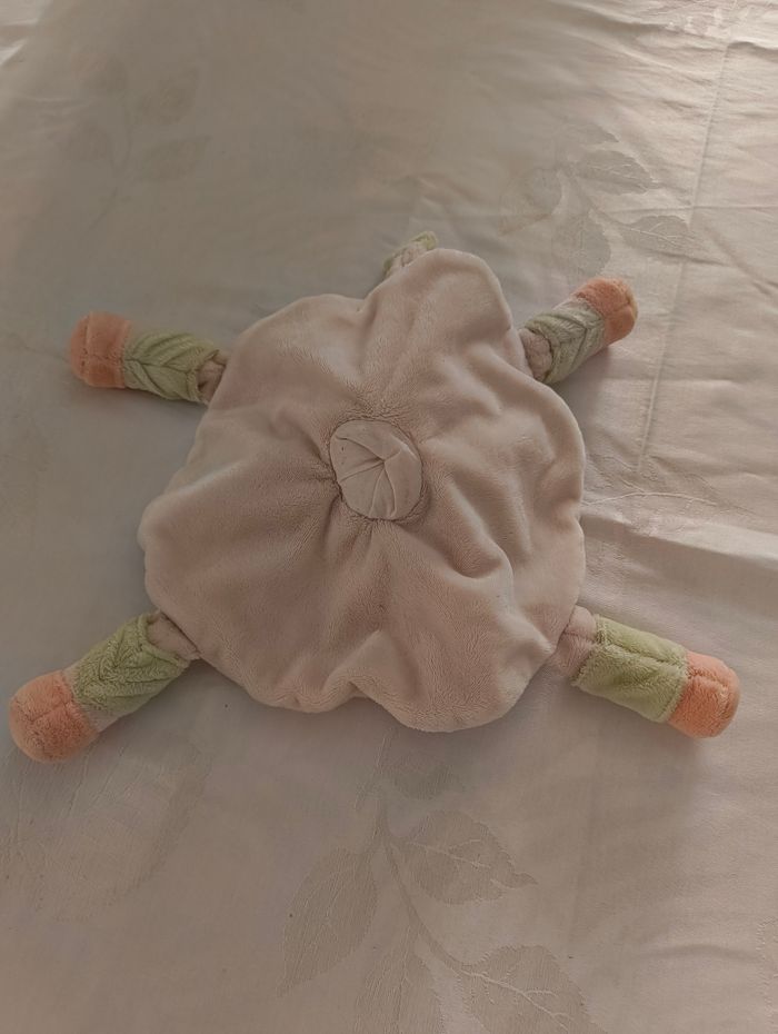 Doudou plat rond vache - photo numéro 3