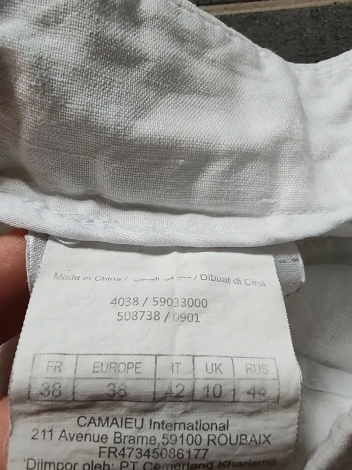 Pantalon camaïeu 38 - photo numéro 3