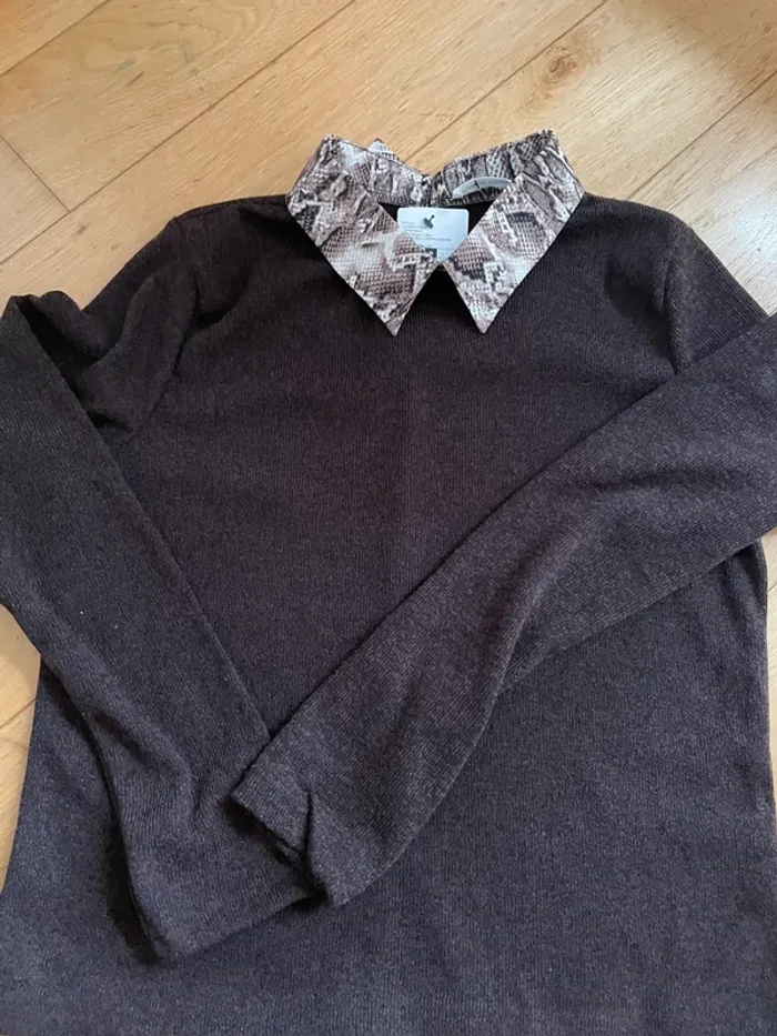Pull marron