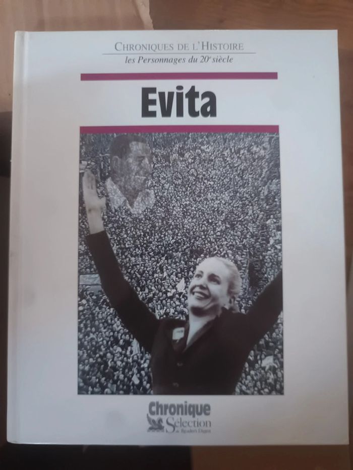 Livre Chronique Sélection Evita