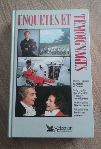 livre "Enquêtes et témoignages"