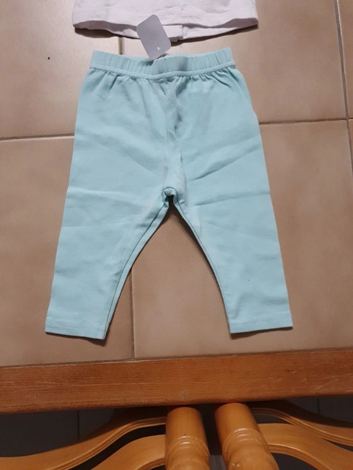 Legging et tee shirt catimini, neuf 3 mois - photo numéro 3
