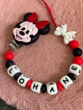 Attache tétine minnie