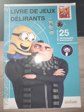 livres de jeux Moi, moche et méchants 3