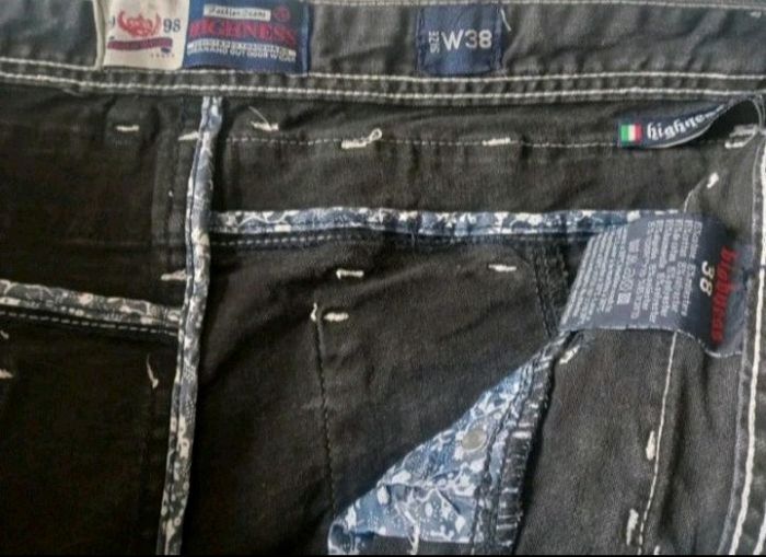 Jeans  Highness  Noir T W38/ 48 - photo numéro 6