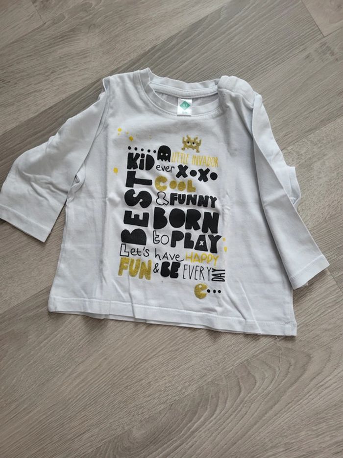 Lot tee-shirts "Tex" 12mois - photo numéro 4