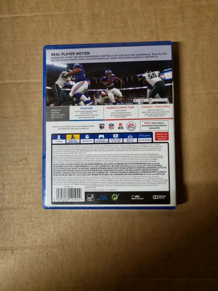 Madden NFL 19 pour PS4 - photo numéro 2