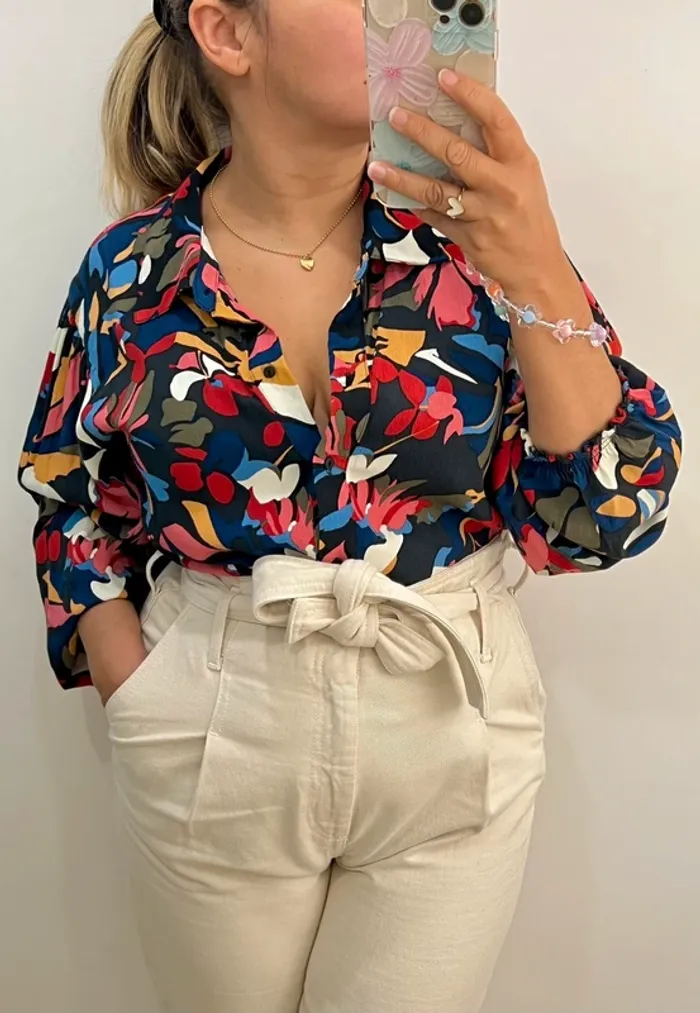 Chemise Celline Ba&sh colorée