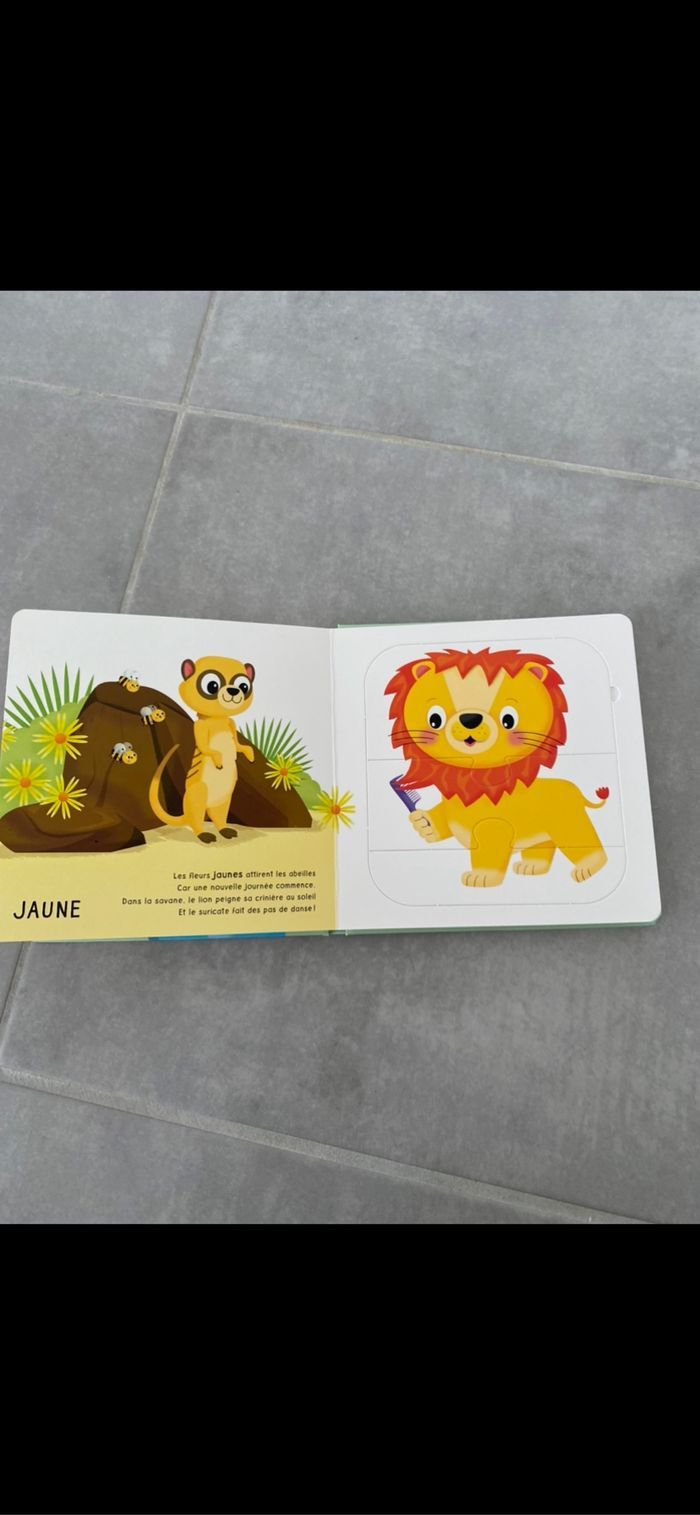 Mon premier livre puzzle animaux - photo numéro 7