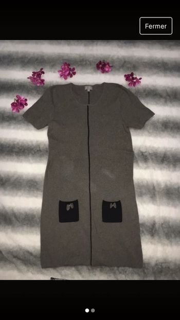 Robe épaisse hiver manches courtes XL Marie sixtine
