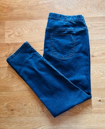 Jeans femme bleu Taille 48 taille élastique