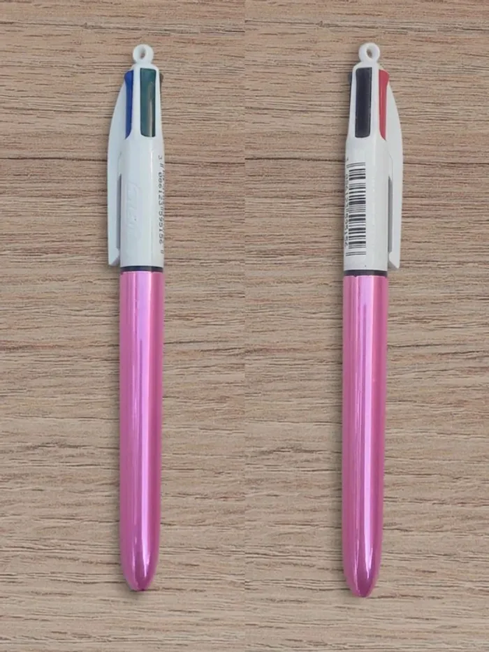 Stylo 4 couleurs rose shine / BIC