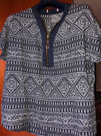 Blouse manches courtes taille unique