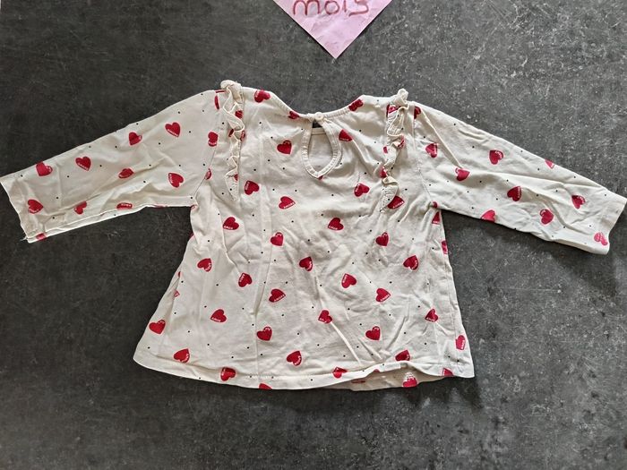 Haut coeurs 12 mois - photo numéro 5