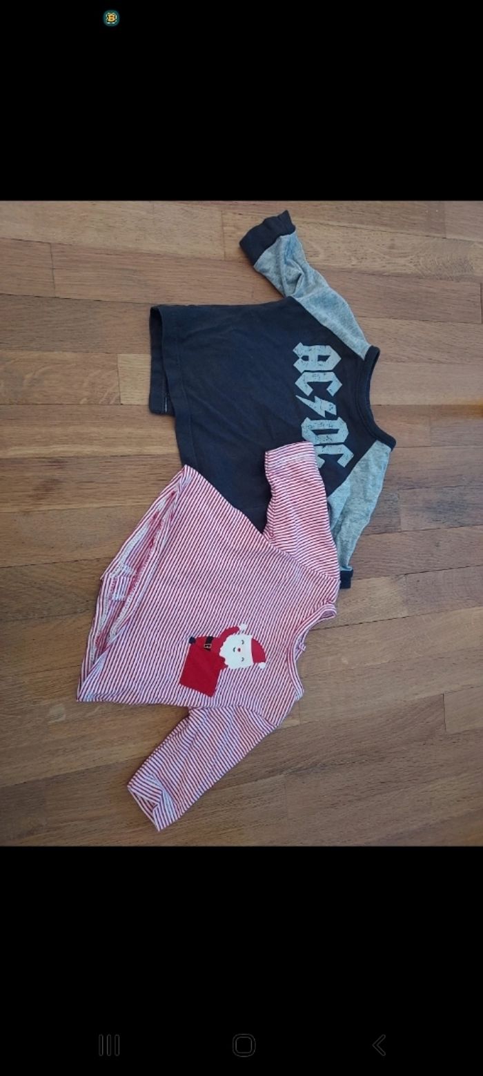 Lot de tee shirt 1 à 3 mois - photo numéro 2