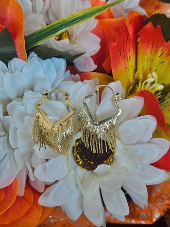 Boucles d oreilles a franges