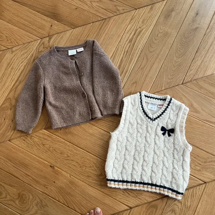 Lot de 2 pulls Zara 1,5Y