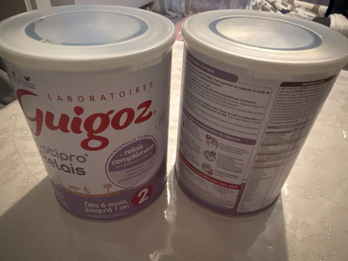 Lot de 2 : Lait 2eme âge Guigoz Relais - photo numéro 2