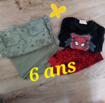 Pyjamas garçon 6 ans